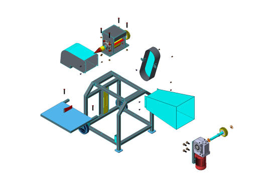 A2004542-木材粉碎机 - 木柴劈木机缩略图